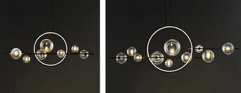 Peninsula Hanging Glass Ball Led Lighting