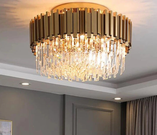 Azure Crystal Chandelier