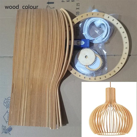 Linden Wooden  Pendant Lights