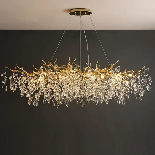 Stellar Modern Crystal Chandelier