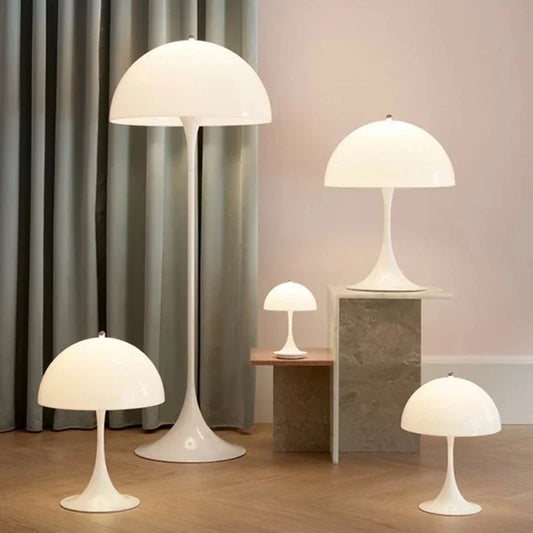 Eliana Sleek Mushroom Floor Lamp