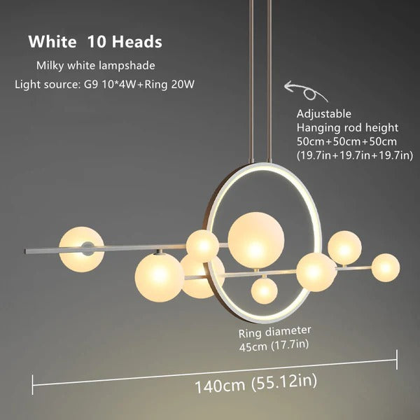 Peninsula Hanging Glass Ball Led Lighting