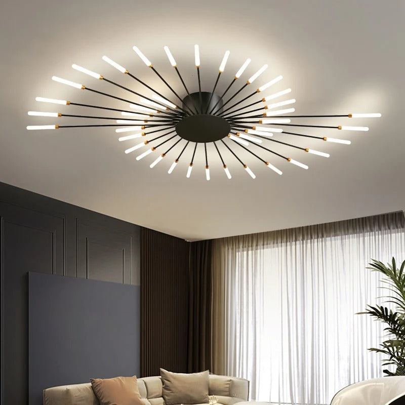 Sparkle Ceiling Mounted LED Chandelier